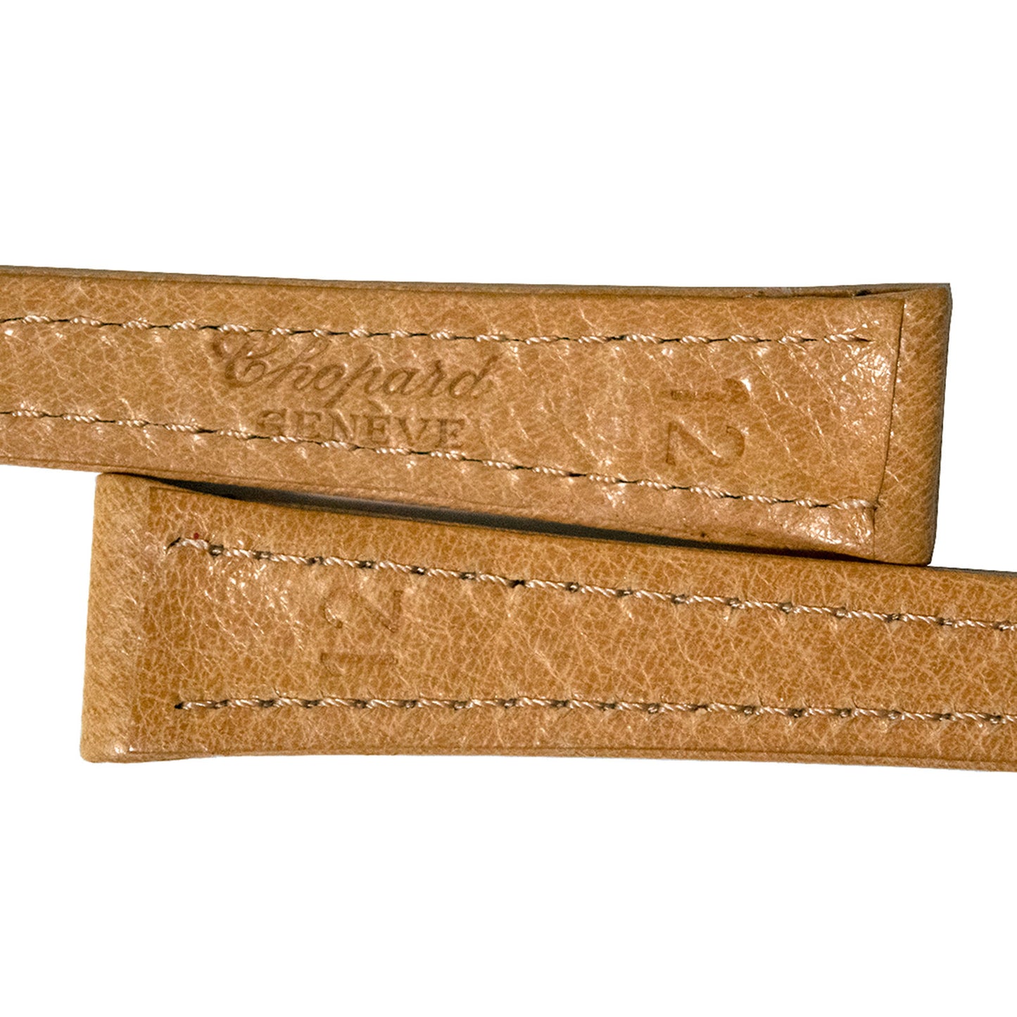 SALE: Unused genuine Chopard beige leather strap for women.