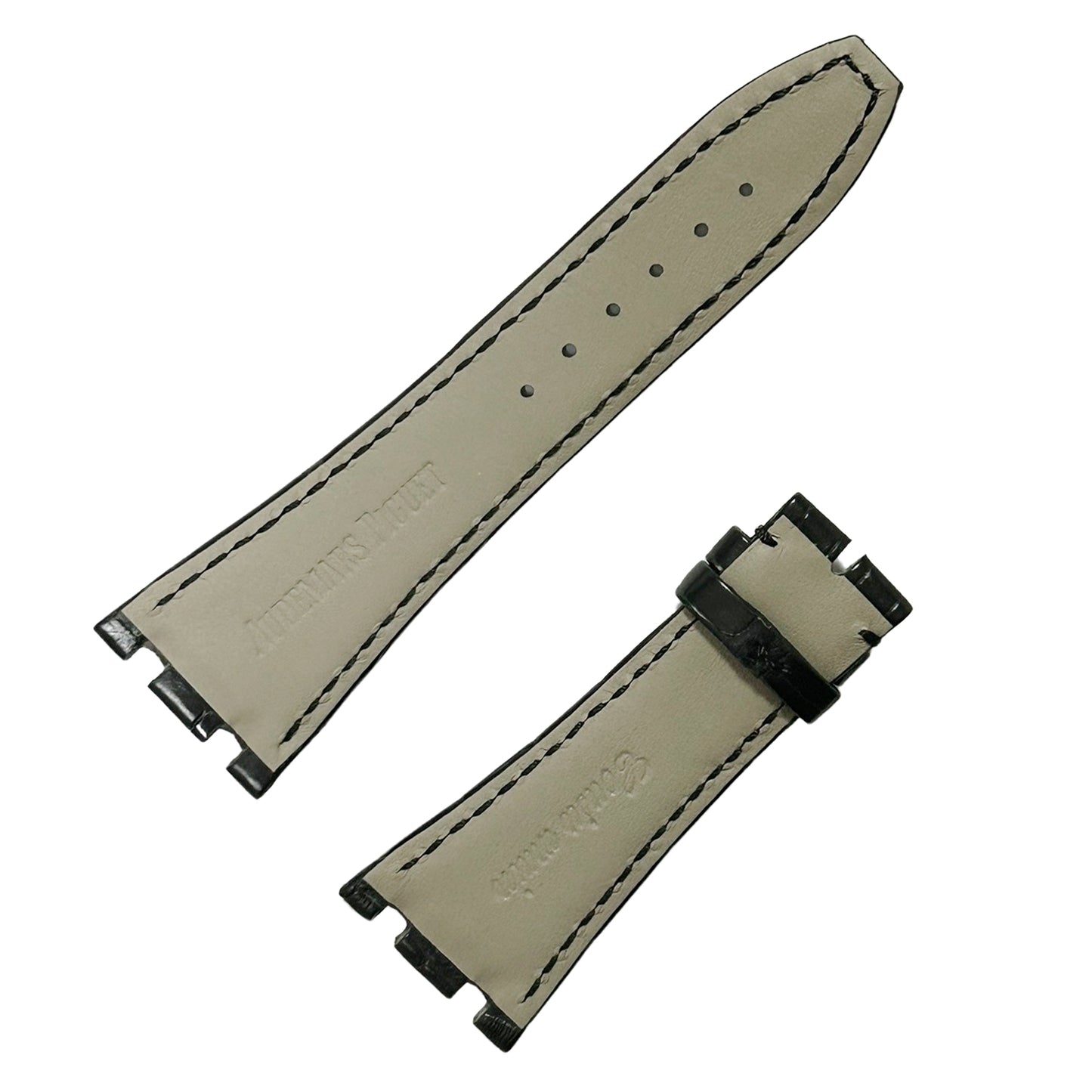 未使用 保管品 AUDEMARS PIGUET オーデマピゲ 純正 レザーベルト ブラック メンズ 時計ベルト