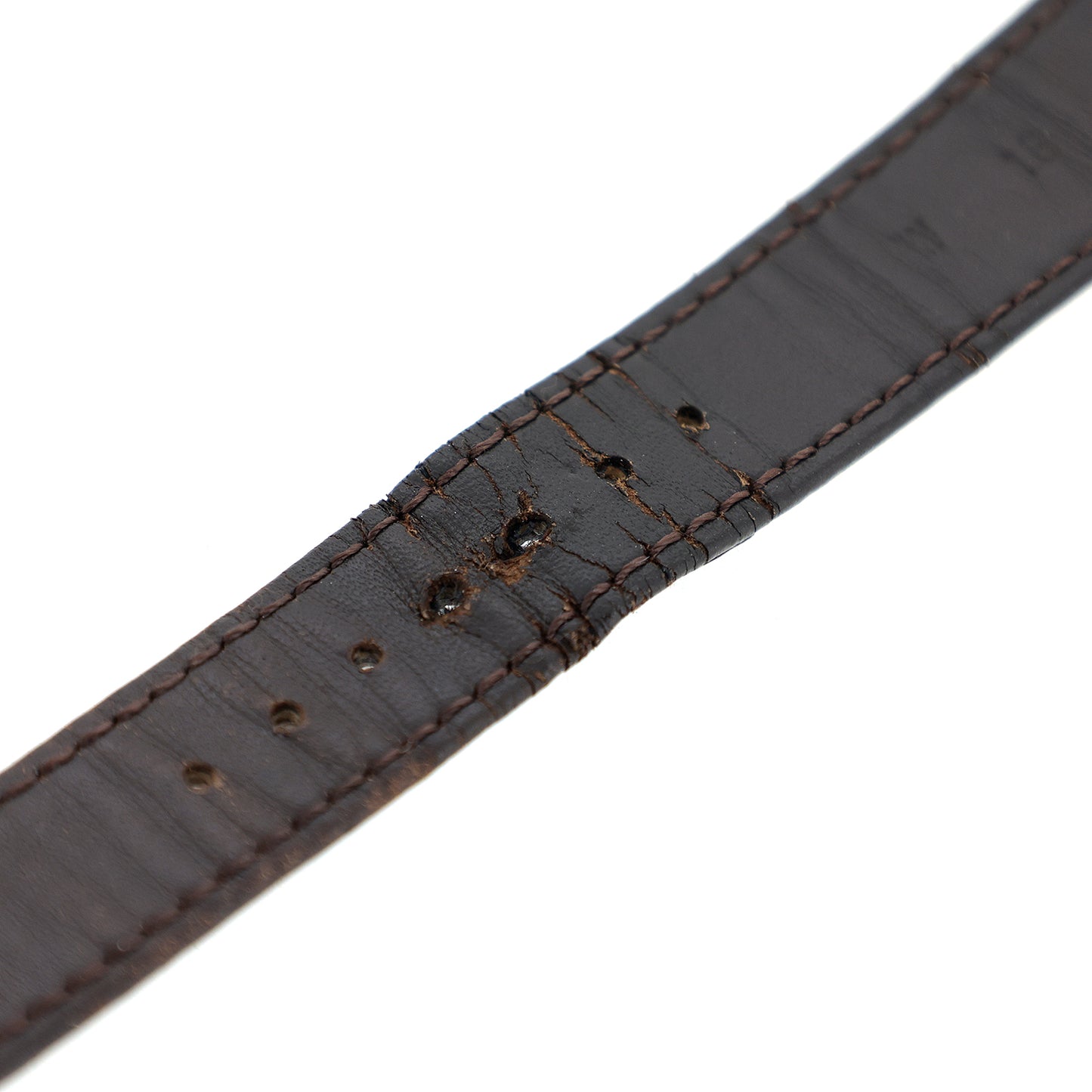 SEIKO セイコー クレドール 純正 レザーベルト ブラウン メンズ 時計ベルト