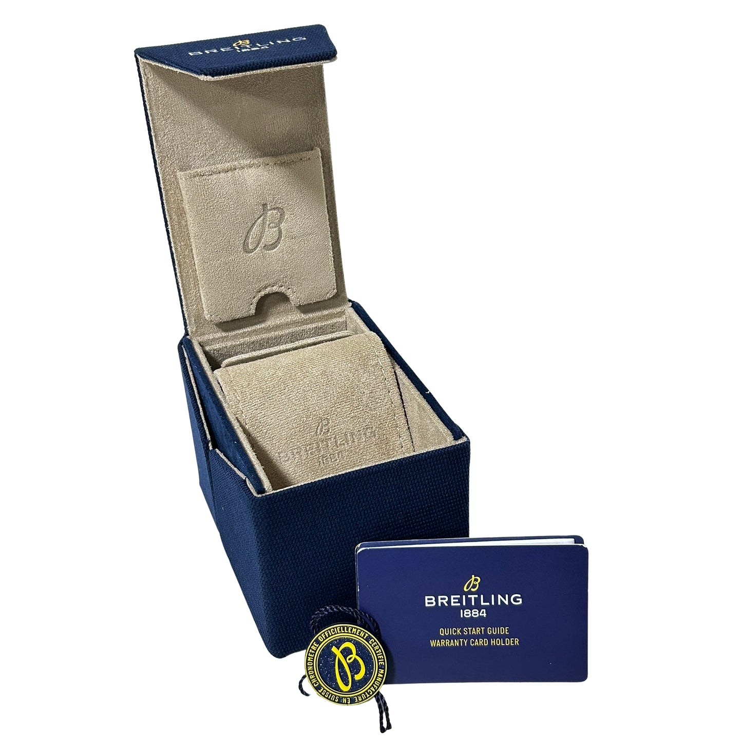 未使用,已存放百年灵复仇者计时腕表 GMT45 A24315 男士手表