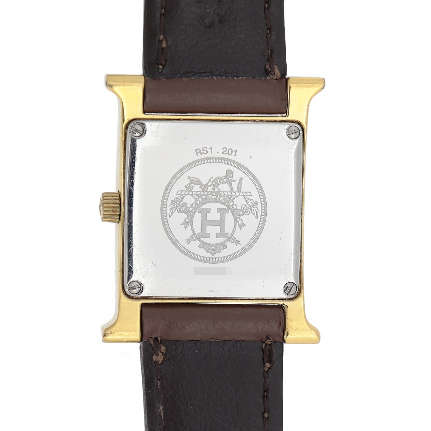 HERMES エルメス Hウォッチ RS1.201 レディース 腕時計