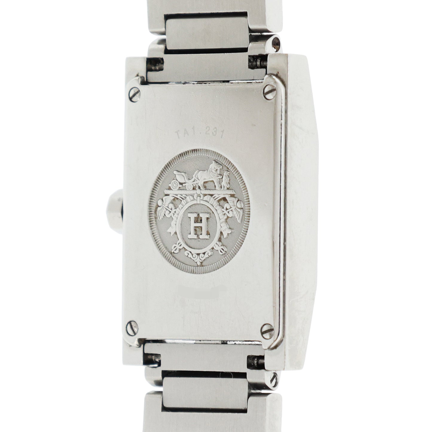 Hermes Tandem TA1.231 Women's Watch with Diamond Bezel