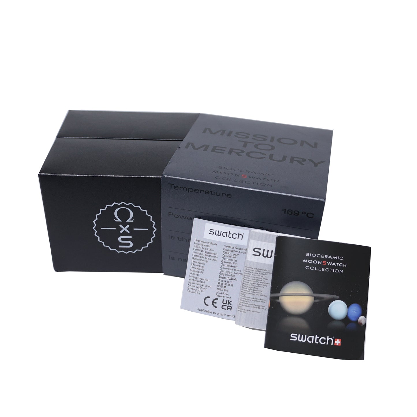 omega×swatch オメガ×スウォッチ ムーンスウォッチ ミッション トゥ マーキュリー SO33A100 メンズ 腕時計