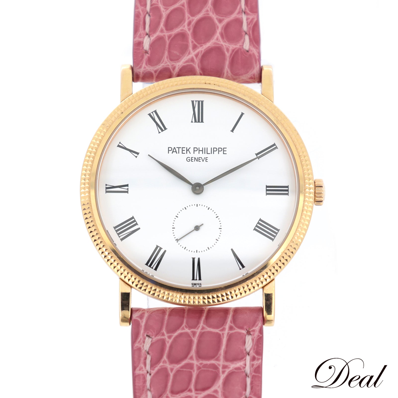 K18PG PATEK PHILIPPE パテックフィリップ カラトラバ 5119 裏スケ 