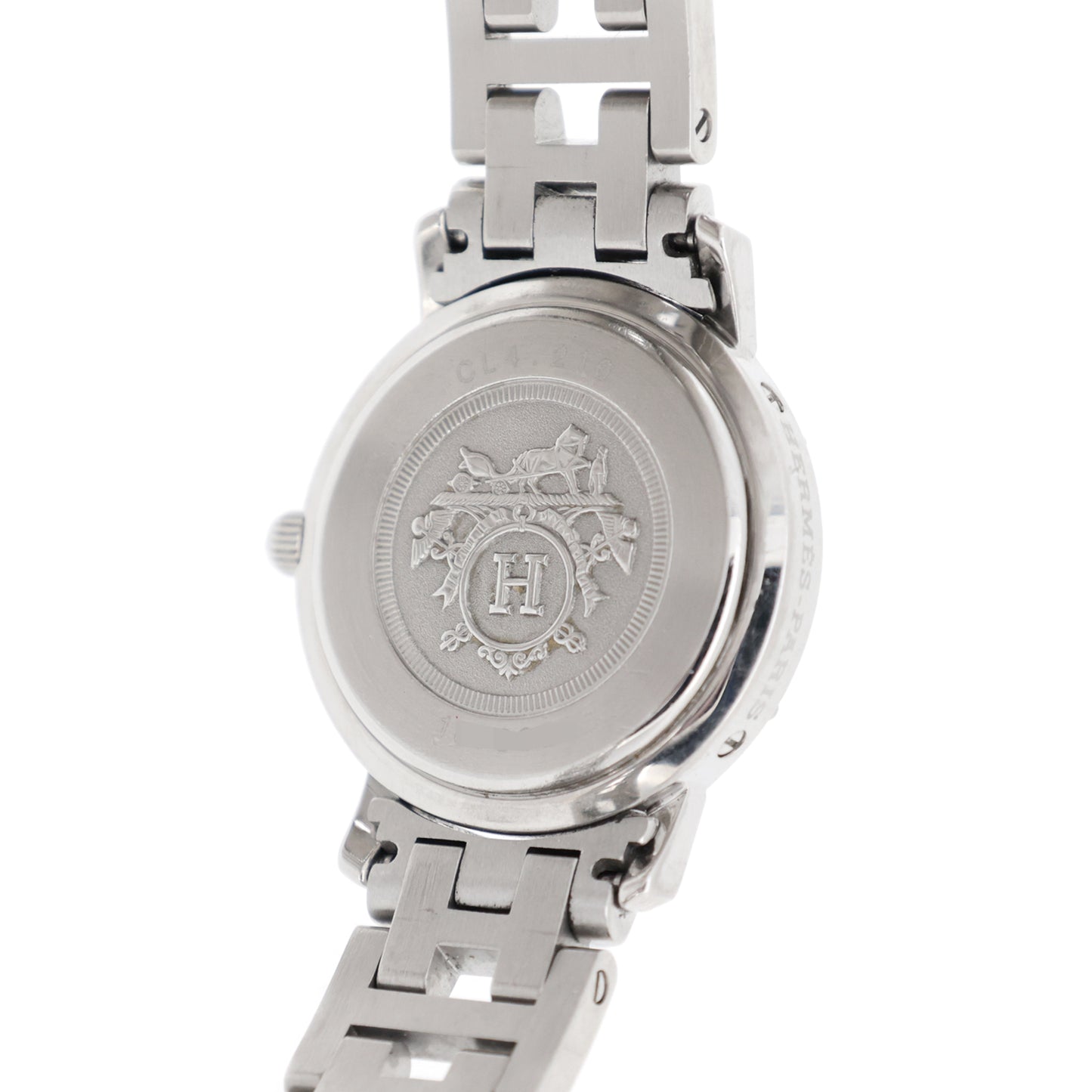 HERMES エルメス クリッパー CL4.210 レディース 腕時計