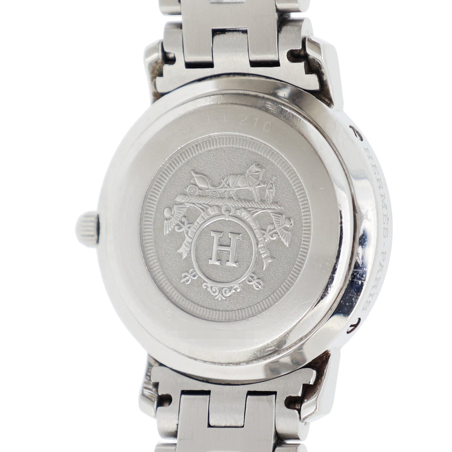 HERMES エルメス クリッパー CL4.210 レディース 腕時計