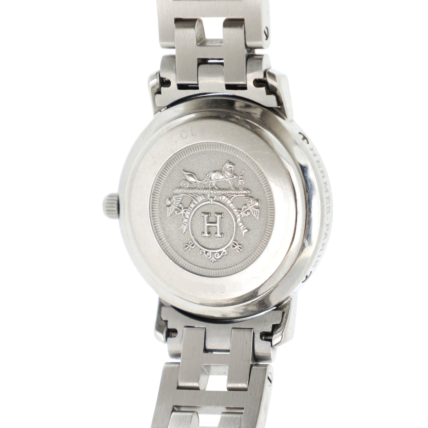 HERMES エルメス クリッパー CL4.220 レディース 腕時計