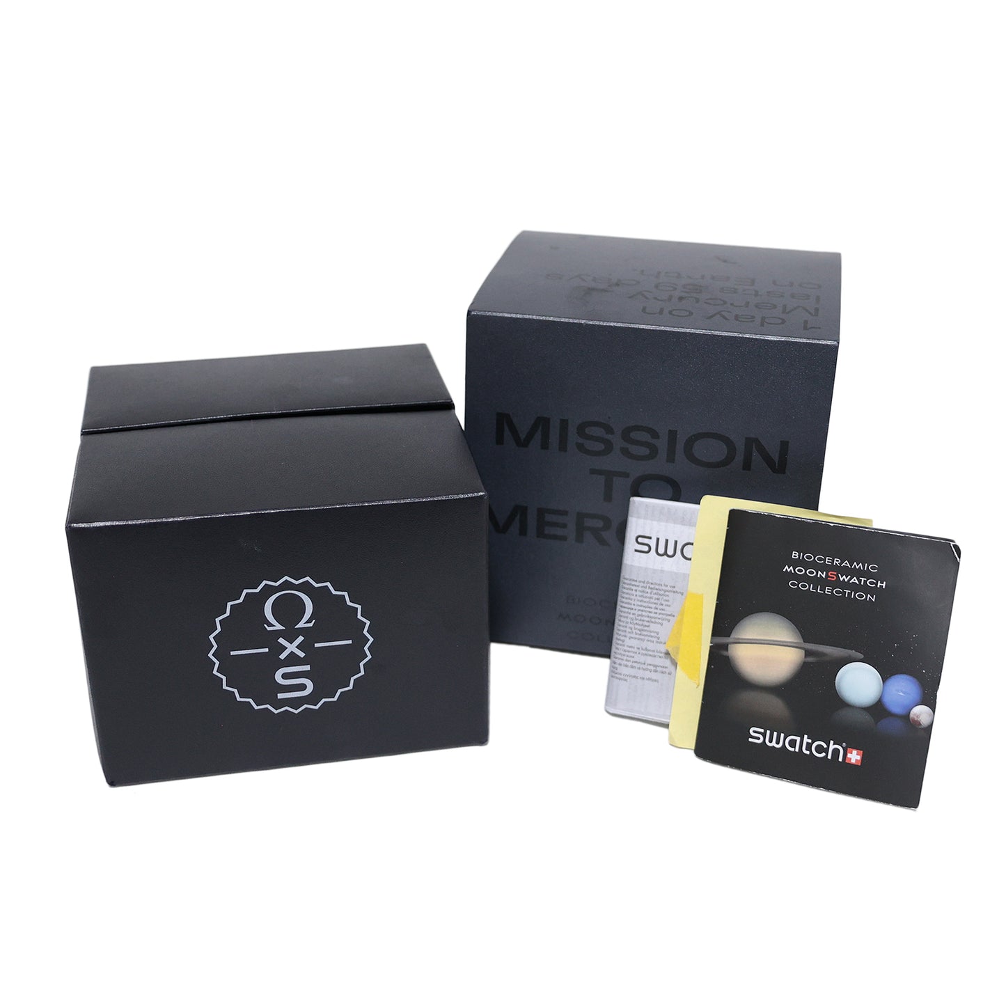 Swatch スウォッチ オメガ×スウォッチムーンスウォッチ ミッション トゥ マーキュリー SO33A100 メンズ 腕時計