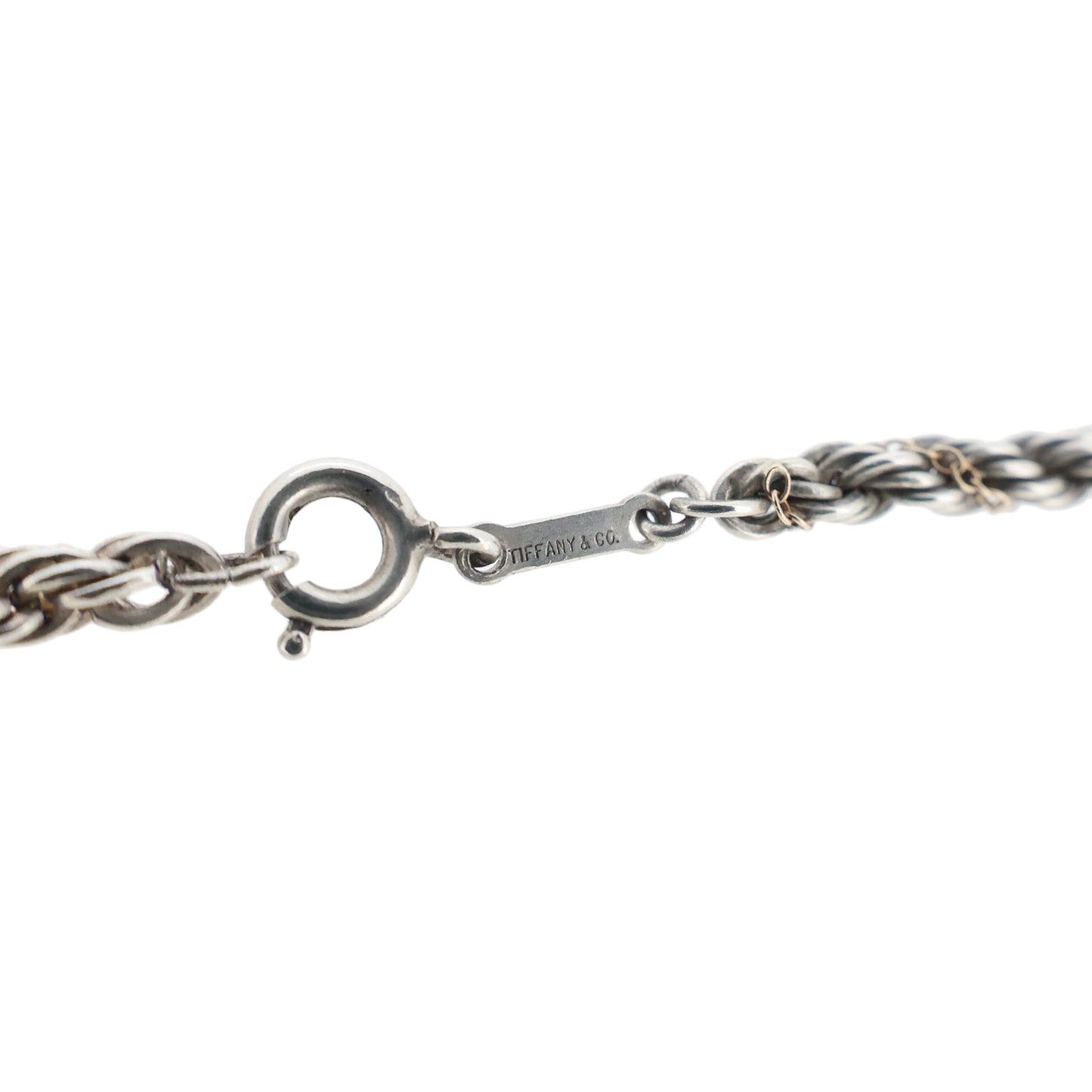 TIFFANY&Co. ティファニー ツイスト ロープ チェーン 3WAYブレスレット シルバー メンズ ネックレス