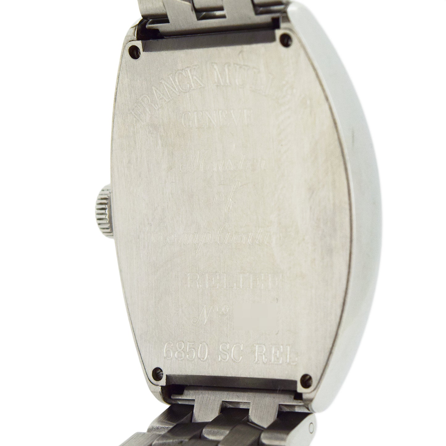 FRANCK MULLER フランクミュラー トノーカーベックス レリーフ 6850SCREL メンズ 腕時計