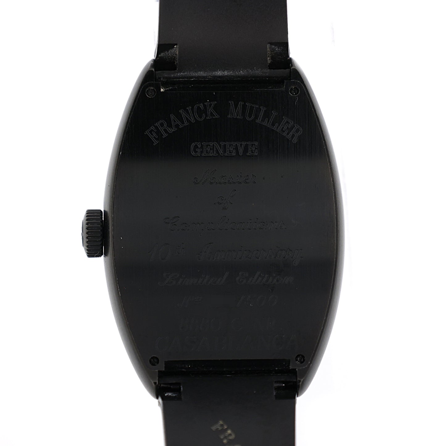 500本限定 10周年記念 FRANCK MULLER フランクミュラー カサブランカ 8880CNR メンズ 腕時計