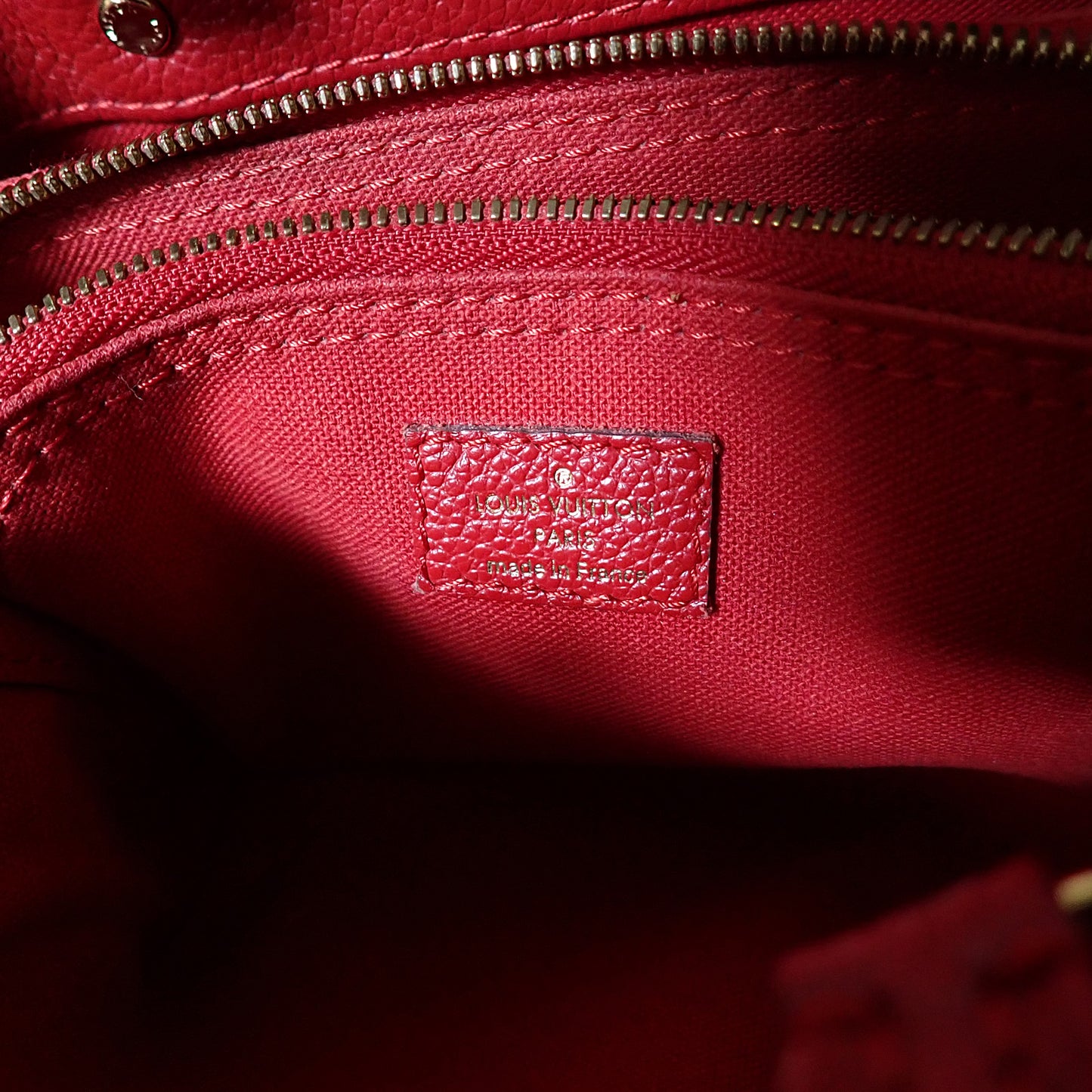 LOUIS VUITTON ルイ・ヴィトン ナノ モンテーニュ モノグラム プラント M50865 レッド レディース ショルダーバッグ
LV