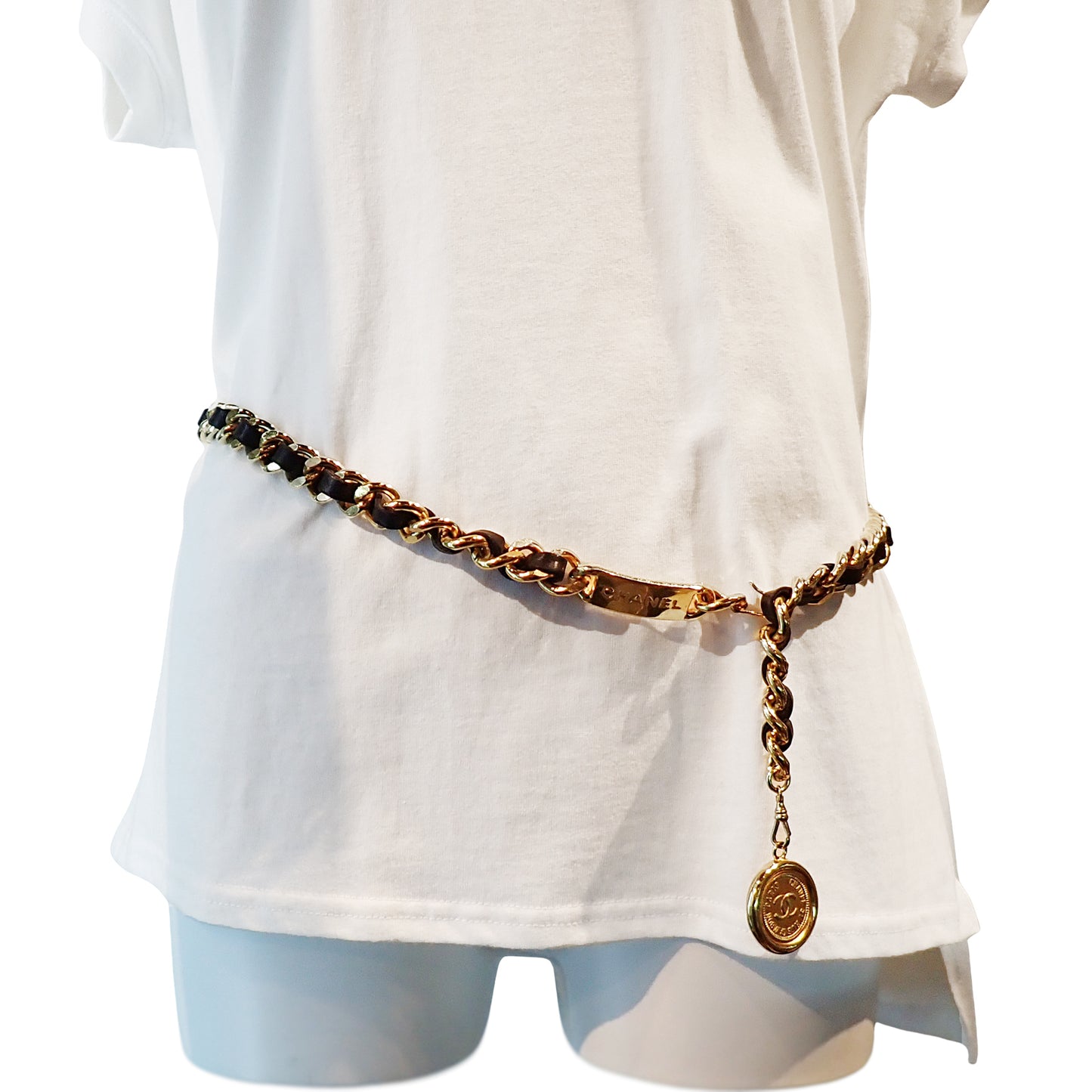 CHANEL シャネル ココマーク チェーン ヴィンテージ レディース ベルト