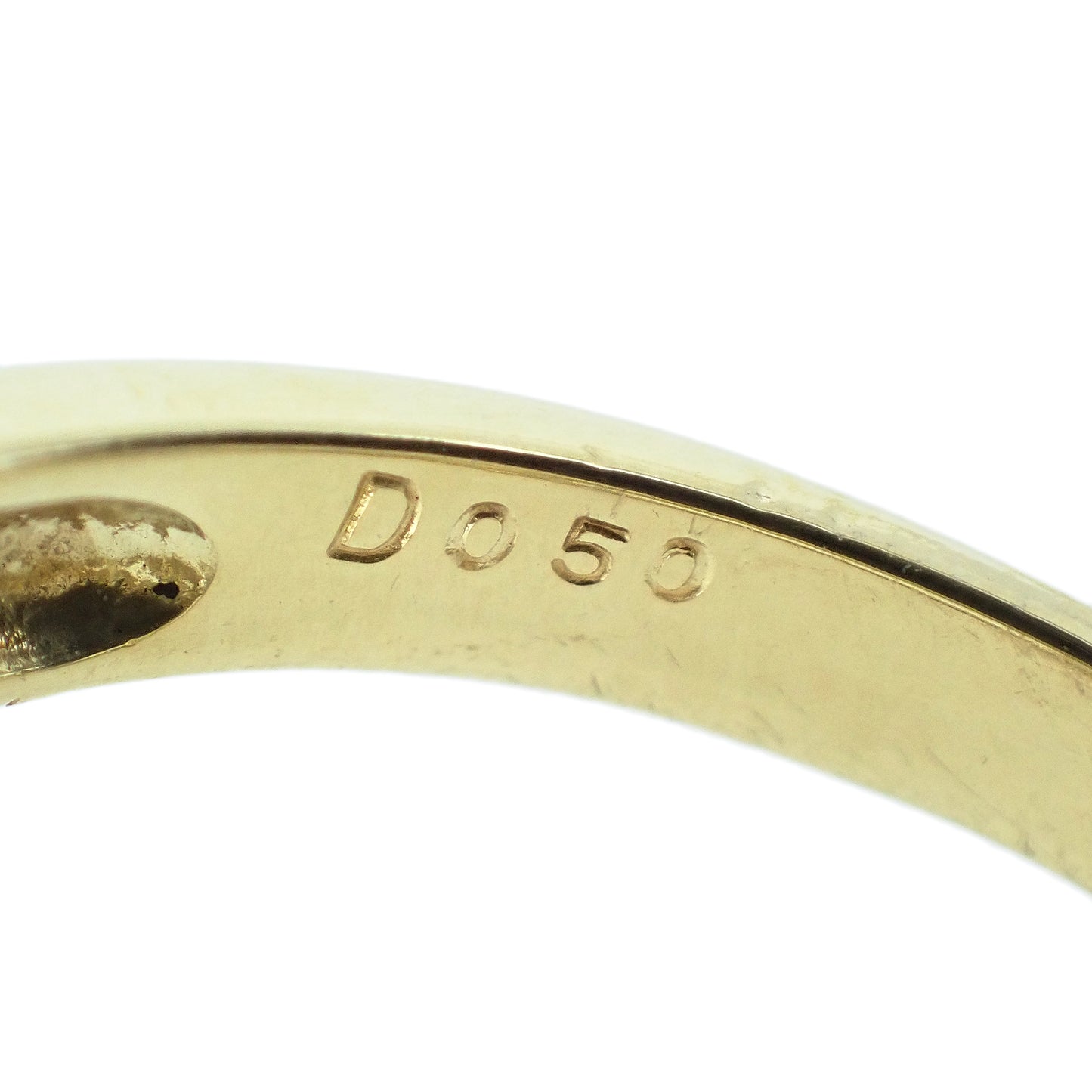 スター デザイン リング K18 YG ダイヤ レディース リング 指輪