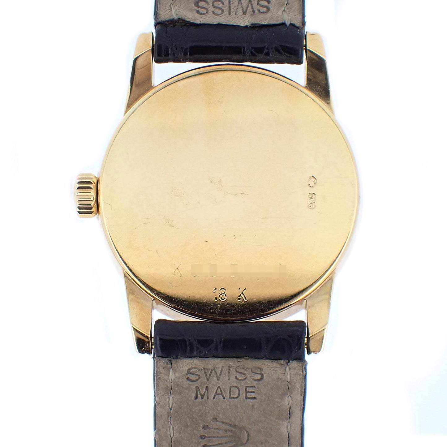 K18YG ROLEX ロレックス チェリーニ K 6111 ホリコンピュータ レディース 腕時計