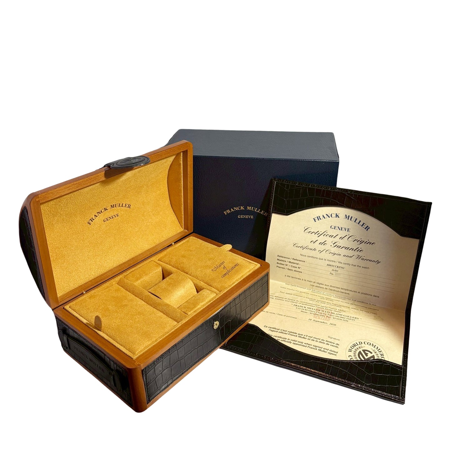 FRANCK MULLER フランクミュラー コンキスタドール クロノ キング 8005CCKING メンズ 腕時計