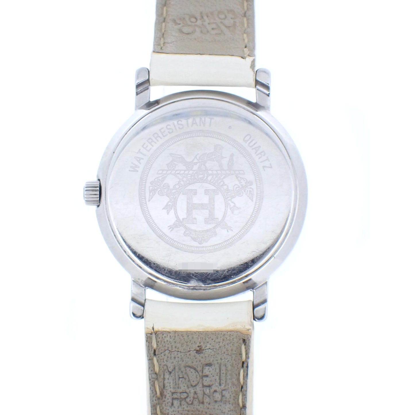 HERMES エルメス セリエ ホワイト レディース 腕時計