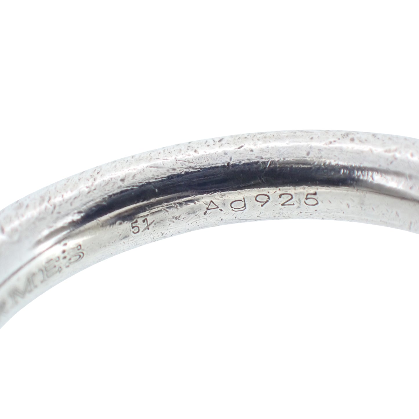 HERMES エルメス エシャペ MM Sv925 H103658B 約10.5号 #51 レディース リング 指輪