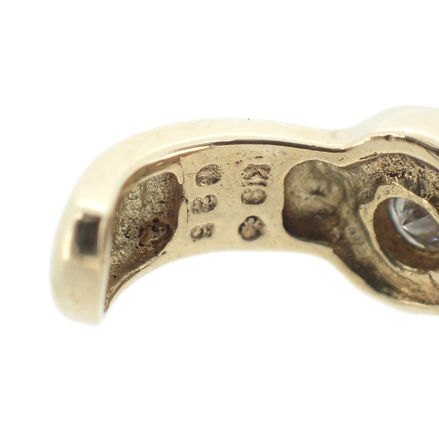 K18YG ダイヤモンド デザイン 0.5ct 3.7g レディース ピアス