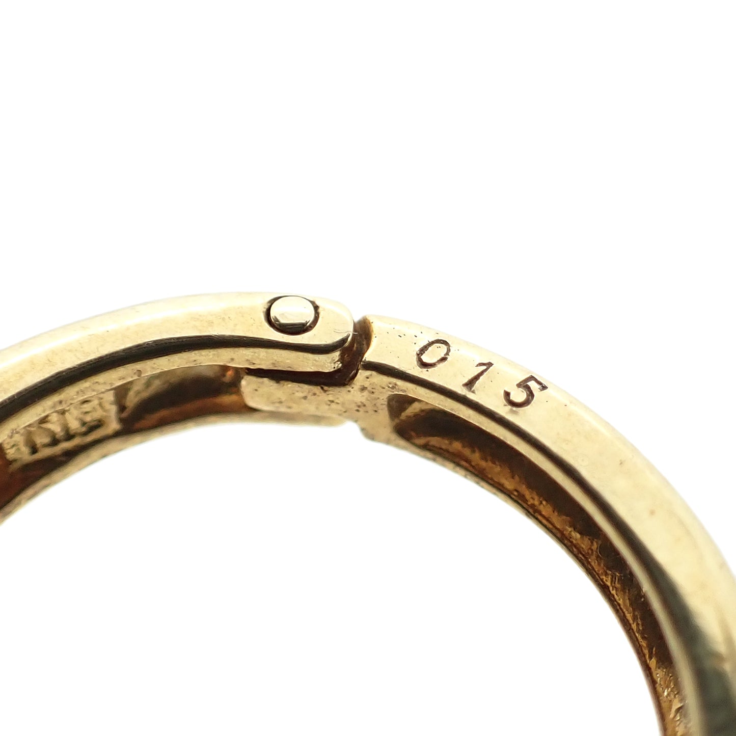 K18YG ダイヤモンド フープ 0.3ct 2.8g ゴールド レディース ピアス