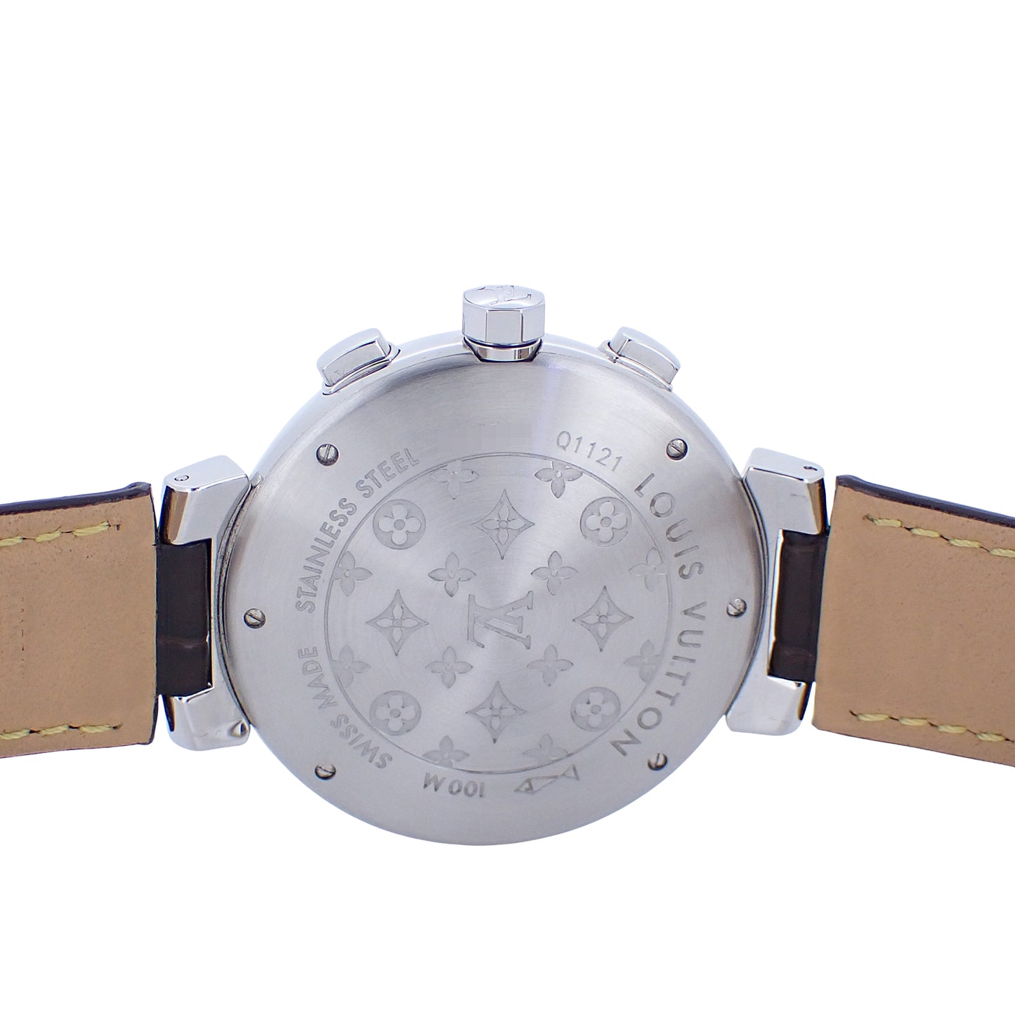 LOUIS VUITTON ルイ・ヴィトン タンブール クロノ Q1121 メンズ 腕時計
LV