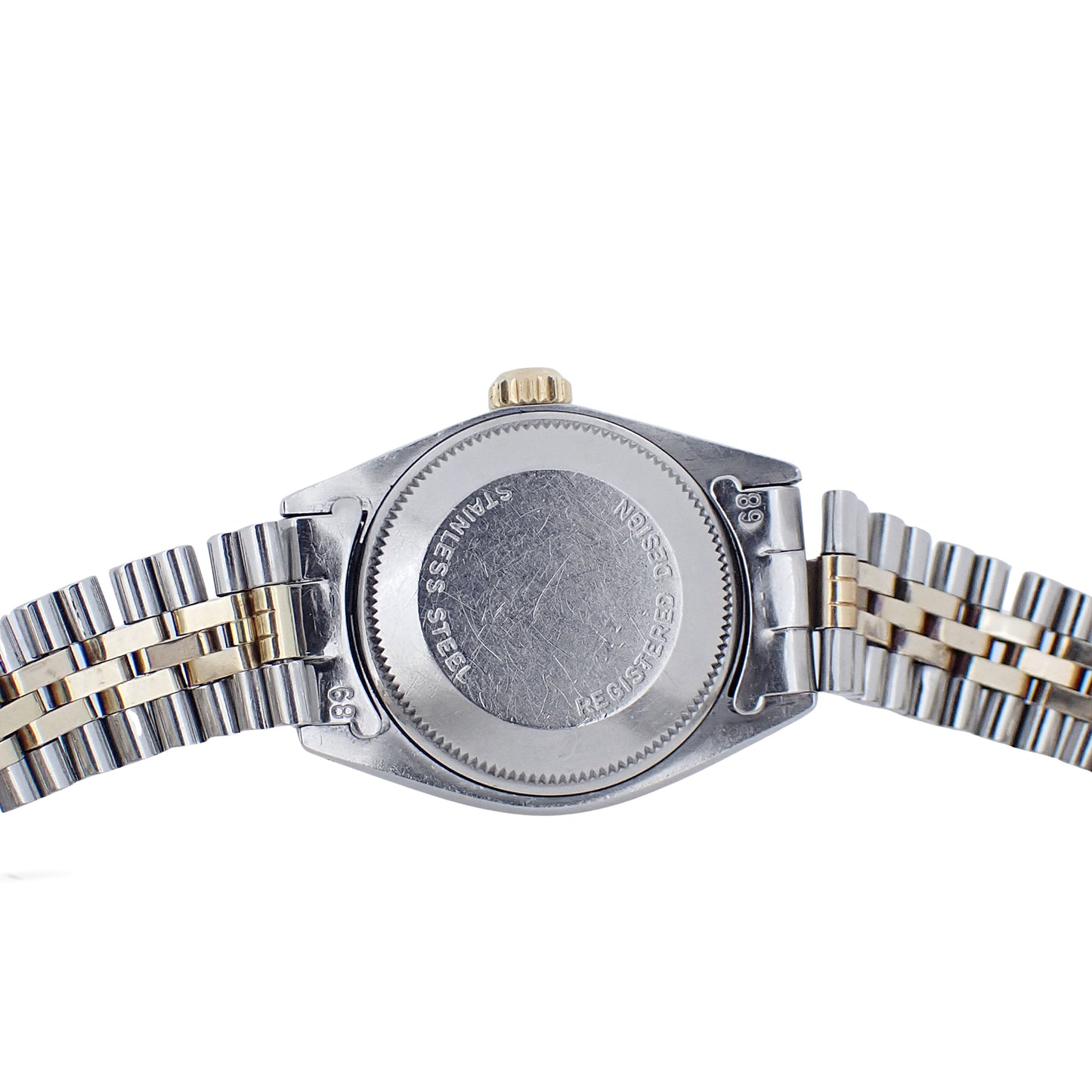 ROLEX ロレックス オイスターパーペチュアル デイト 6917 SS/K14YG レディース 腕時計