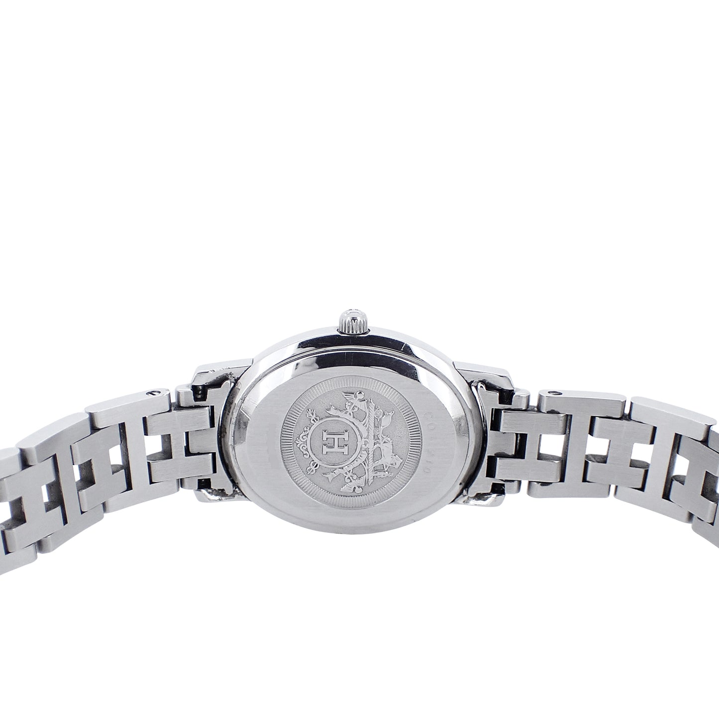 HERMES エルメス クリッパー オーバル CO1.210 レディース 腕時計