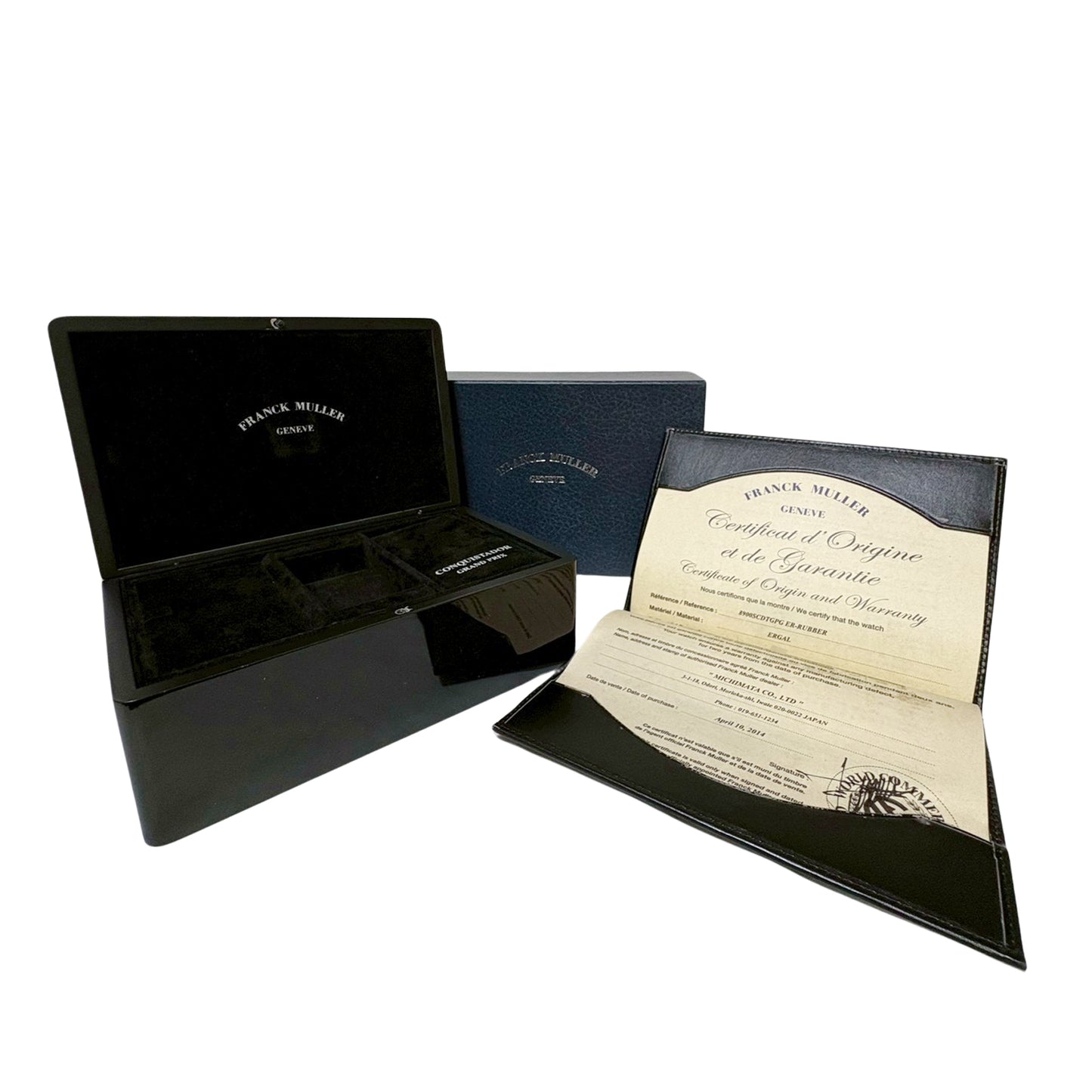 FRANCK MULLER フランクミュラー コンキスタドール グランプリ エルガ 8900SCDTGPG メンズ 腕時計