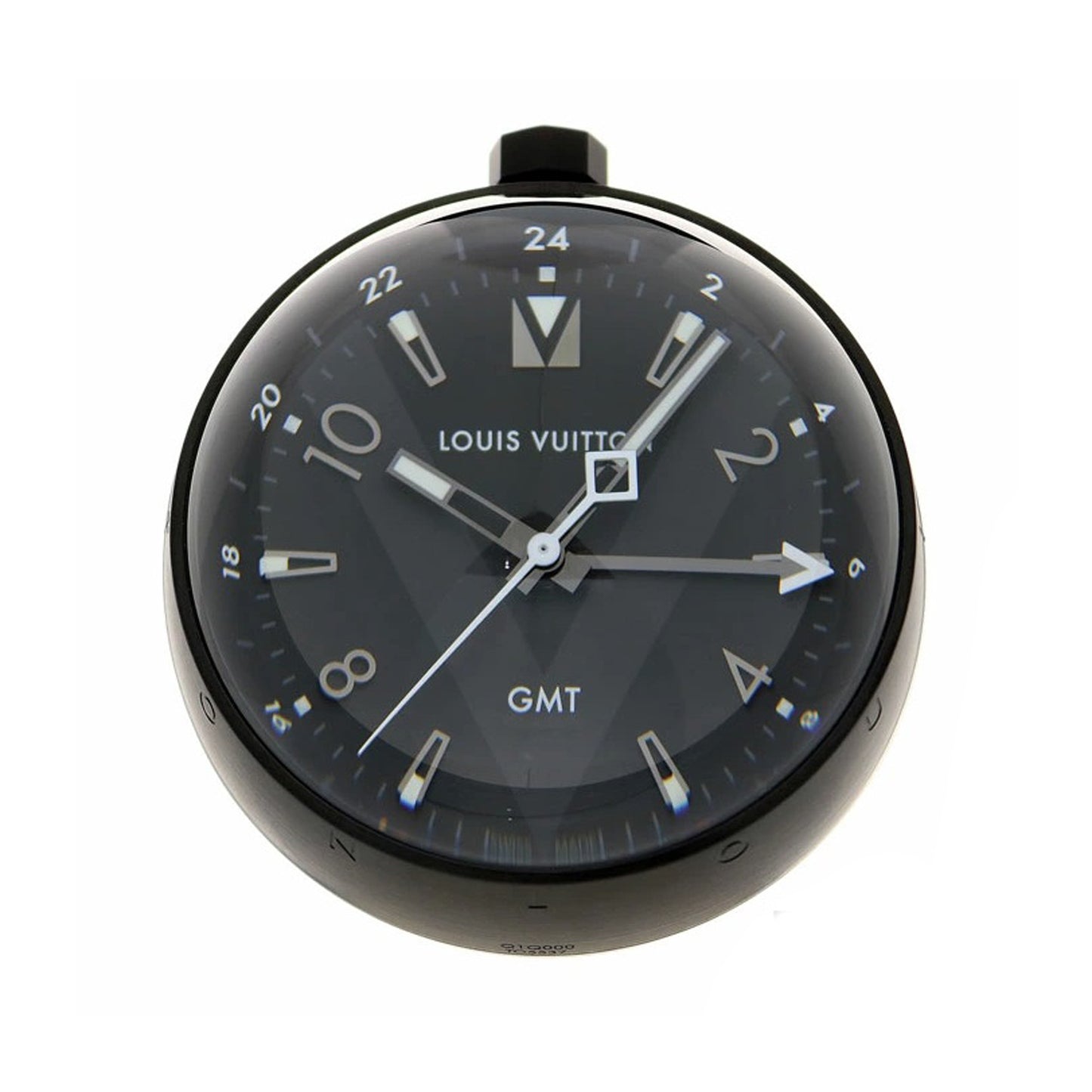 LOUIS VUITTON ルイ・ヴィトン タンブール テーブルクロック GMT Q1Q000 メンズ 置時計
LV