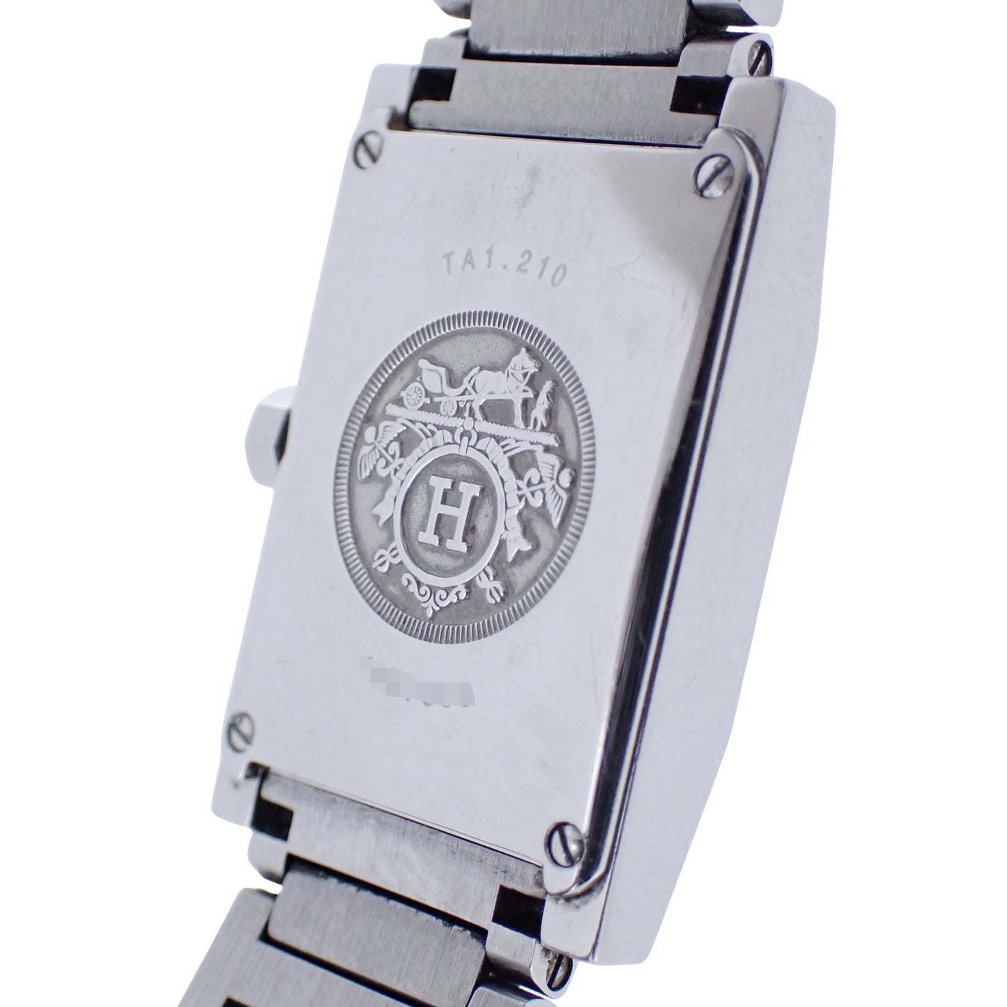 ジャンク品 HERMES エルメス タンデム TA1.210 レディース 腕時計