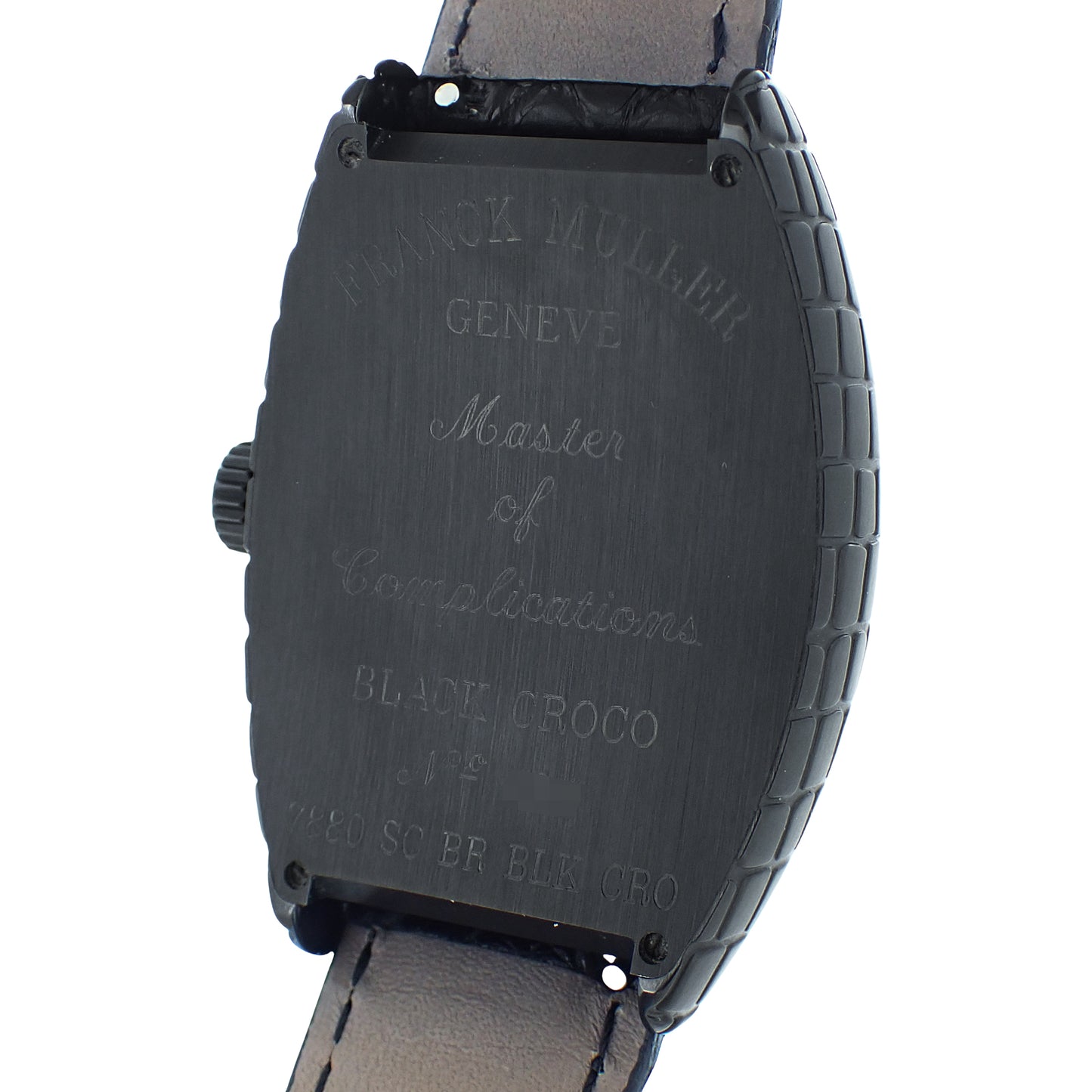 FRANCK MULLER フランクミュラー トノーカーベックス ブラッククロコ 7880SCBRBLKCRO メンズ 腕時計