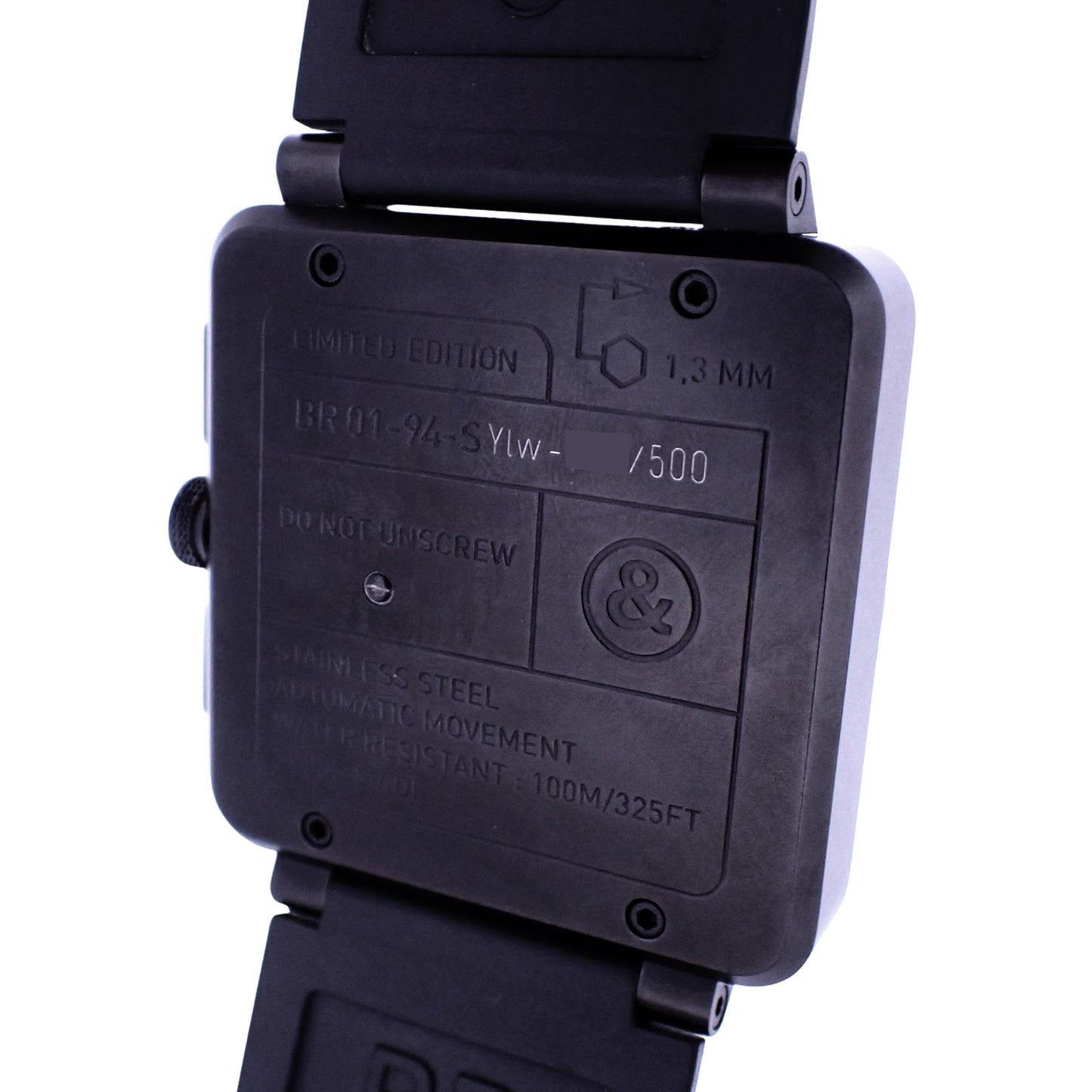 500本限定 Bell&Ross ベル&ロス BR01-94 クロノグラフ BR01-94-SYlw メンズ 腕時計