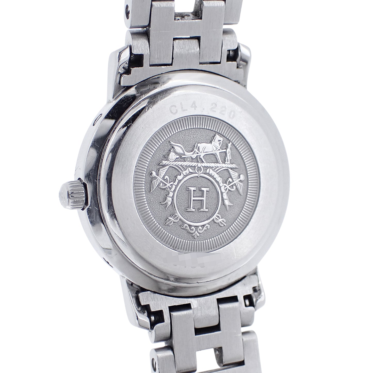 HERMES エルメス クリッパー CL4.220 レディース 腕時計