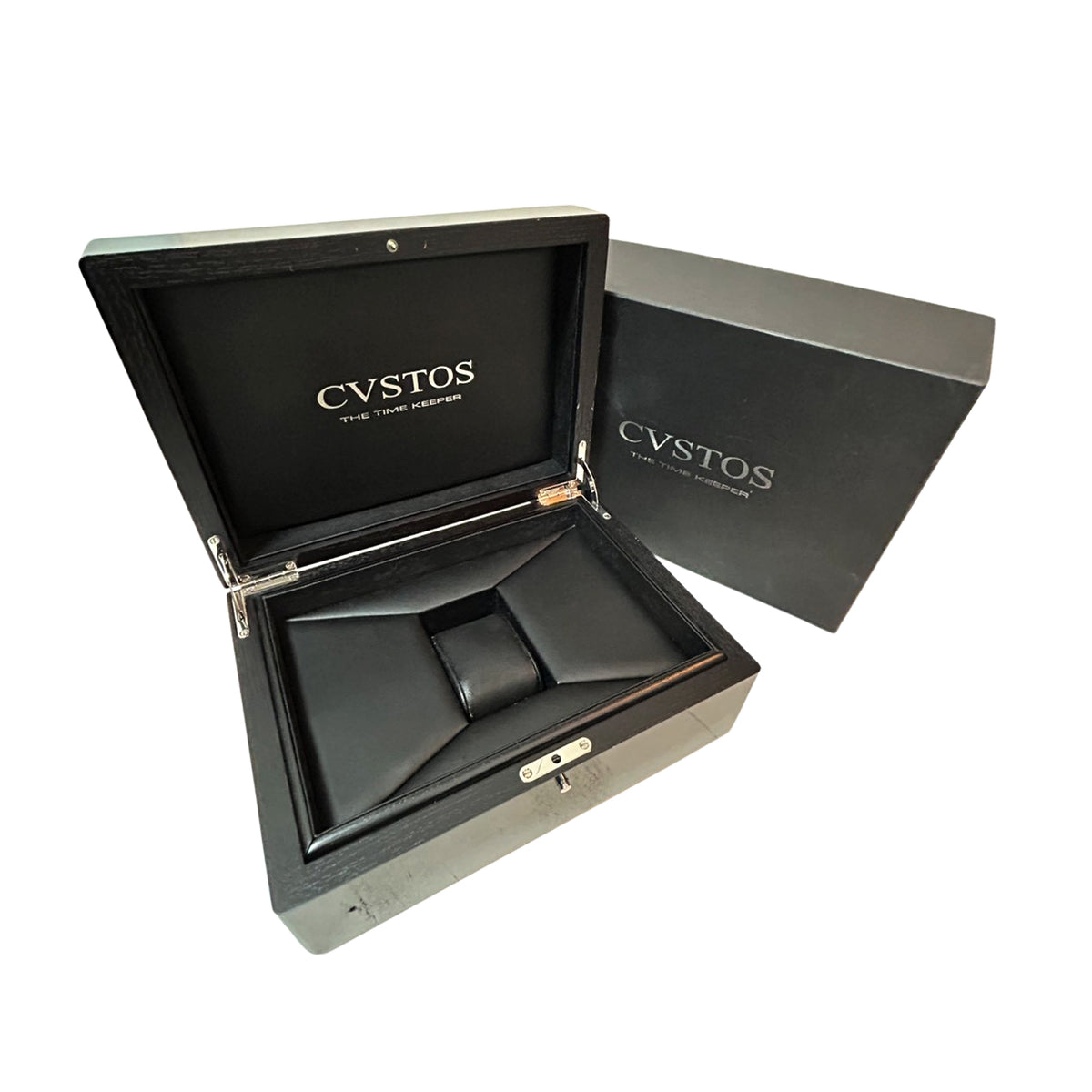 ブラックダイヤベゼル CVSTOS クストス チャレンジ ツインタイム2 CVT-TW-T2-BD メンズ 腕時計