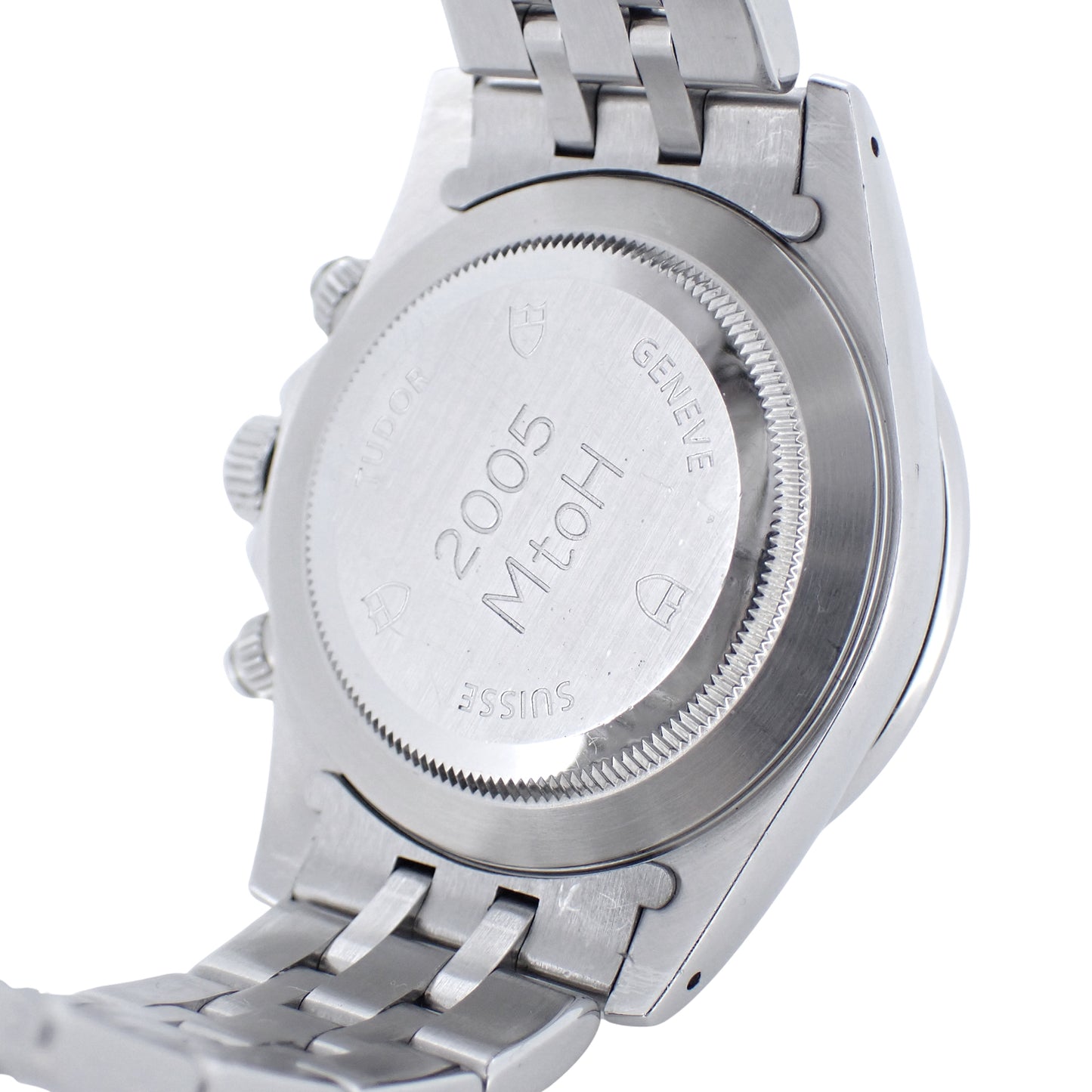 TUDOR チューダー クロノタイム 79280P シルバー×ブラック メンズ 腕時計