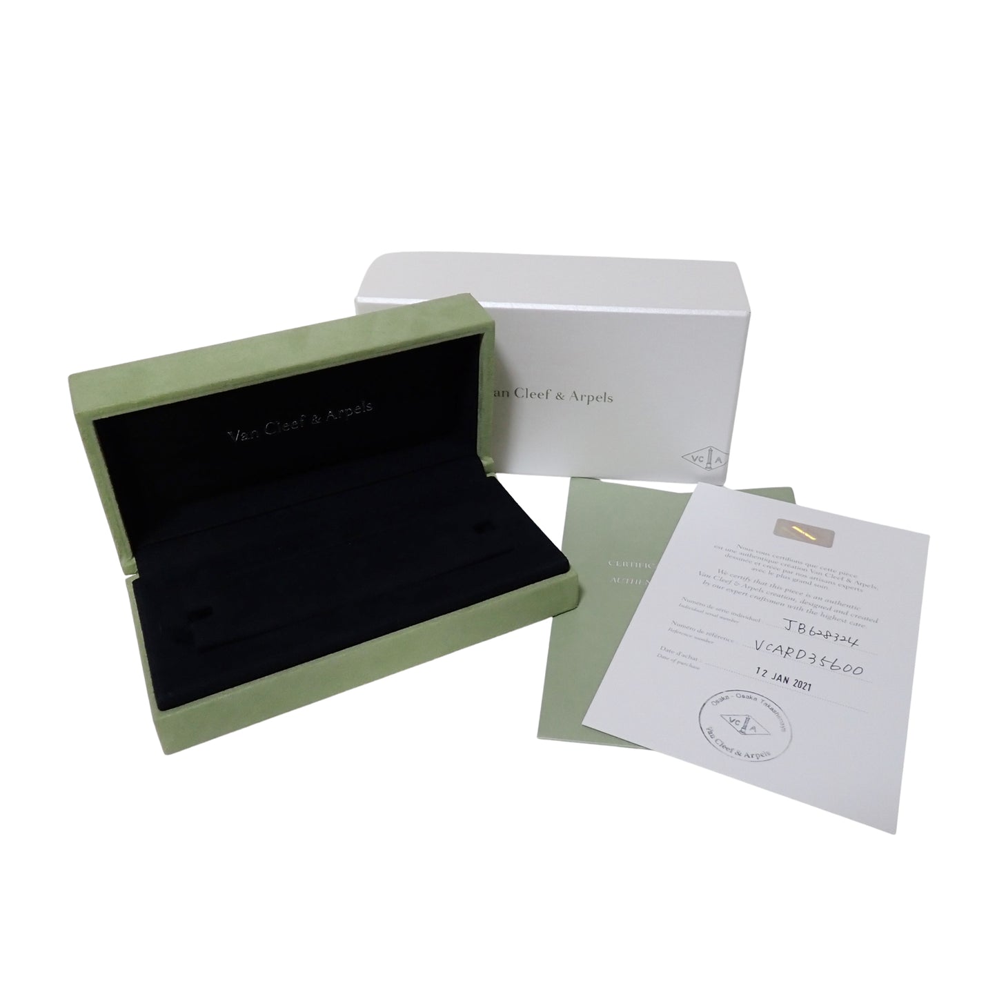 Van Cleef & Arpels ヴァンクリーフ&アーペル ヴィンテージ アルハンブラ 5モチーフ K18YG タイガーズアイ VCARD35600 ゴールド レディース ブレスレット