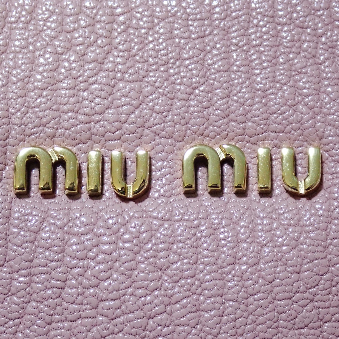 miumiu ミュウミュウ マドラス 2way ショルダー ピンク ピンク レディース ハンドバッグ