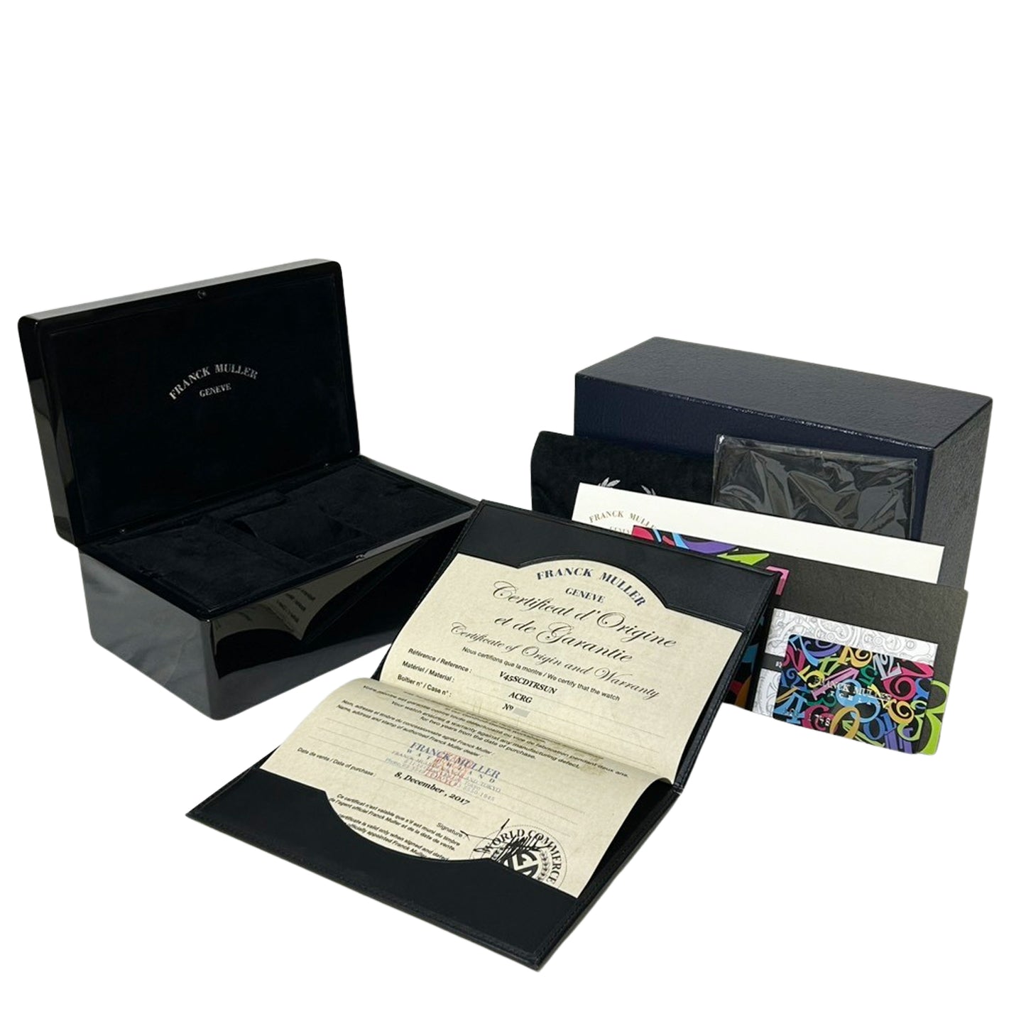 400本限定 FRANCK MULLER フランクミュラー ヴァンガード ライジングサン V45SCDTRSUN メンズ 腕時計
