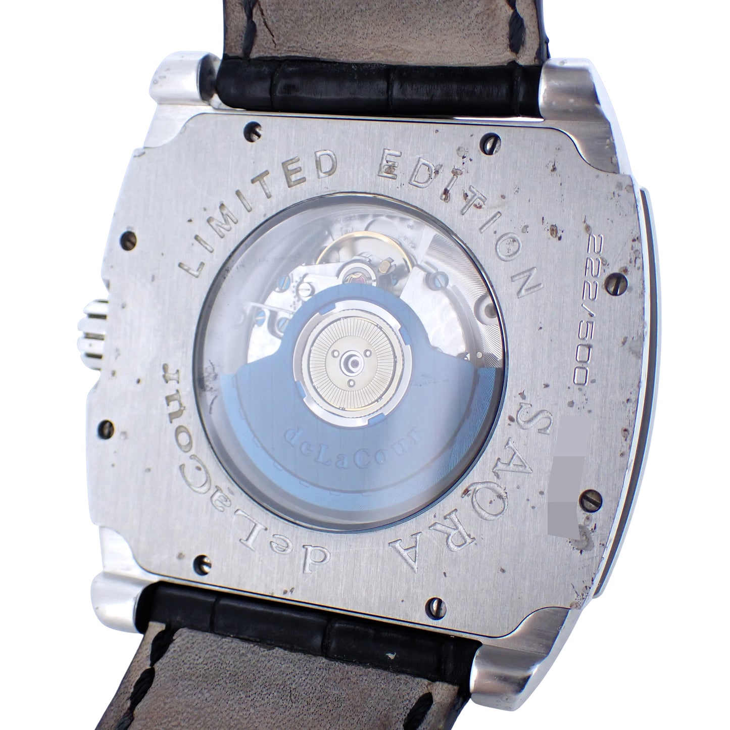 500本限定 DELACOUR ドゥラクール サクラ クラシック シリーズll グラフィティ リミテッド WAST2244-0993 メンズ 腕時計