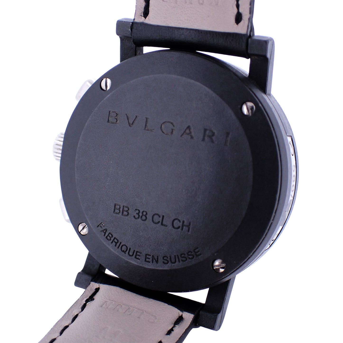 999本限定 BVLGARI ブルガリ カーボンゴールド クロノ BB38CLCH メンズ 腕時計