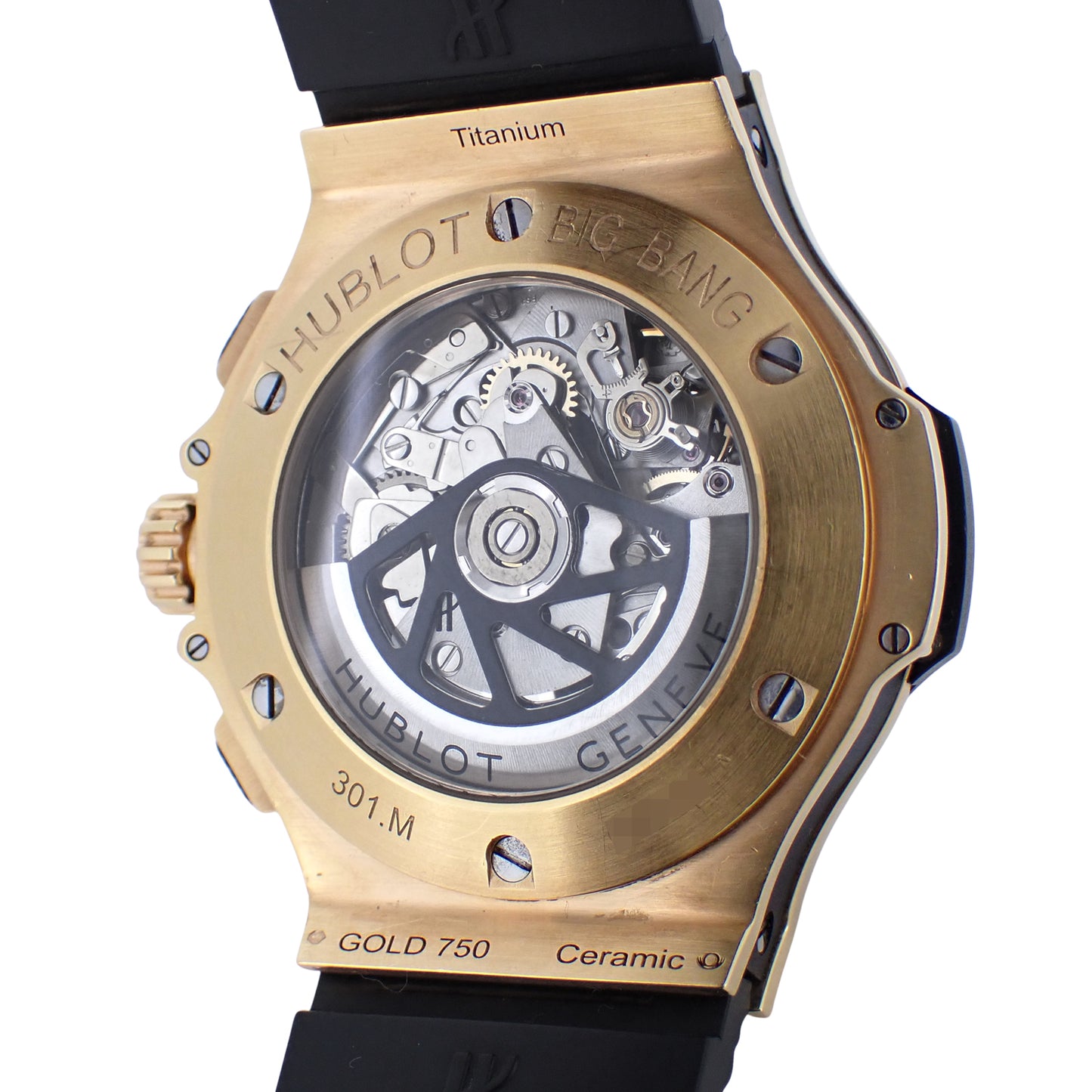 K18PG HUBLOT ウブロ ビッグバン ゴールド セラミック 301.PB.131.RX メンズ 腕時計