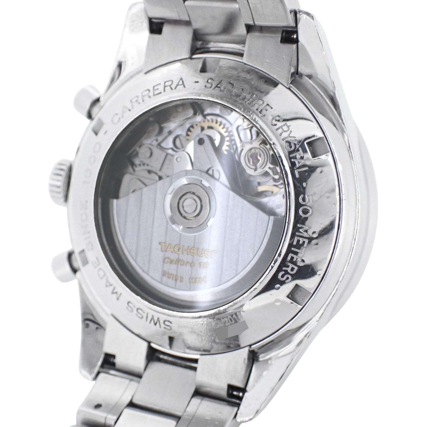 TAG HEUER タグホイヤー カレラ キャリバー16 クロノグラフ CV2014 メンズ 腕時計