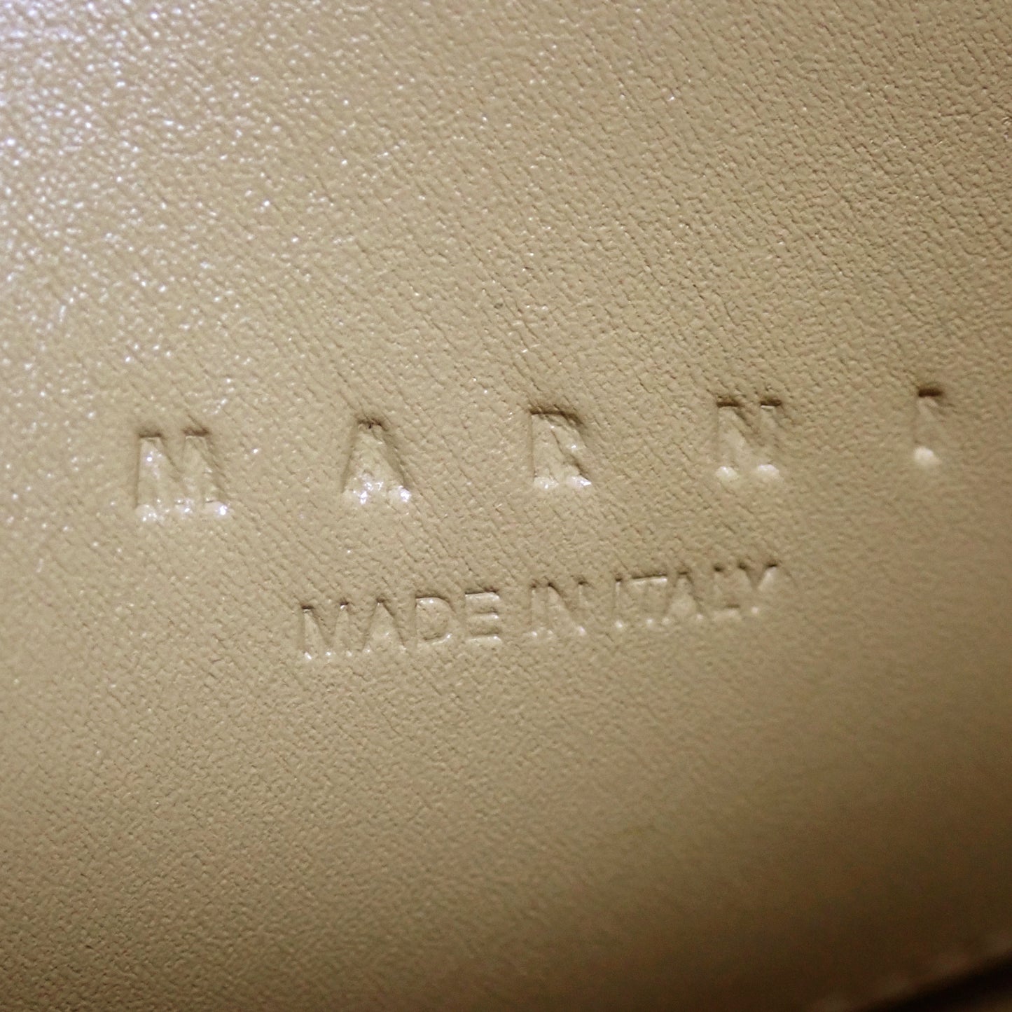 MARNI マルニ トランカルー ミニ ベージュ ベージュ レディース ショルダーバッグ