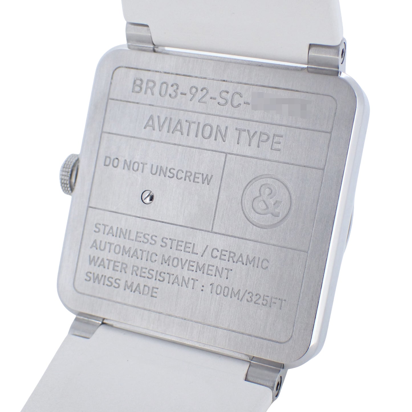 Bell&Ross ベル&ロス BR 03-92 アビエーター BR03-92-SC ホワイトシェル メンズ 腕時計