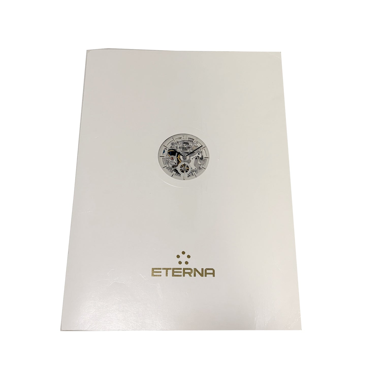 K18WG 999本限定 Eterna エテルナ スケルトン 1856 手巻き メンズ 腕時計