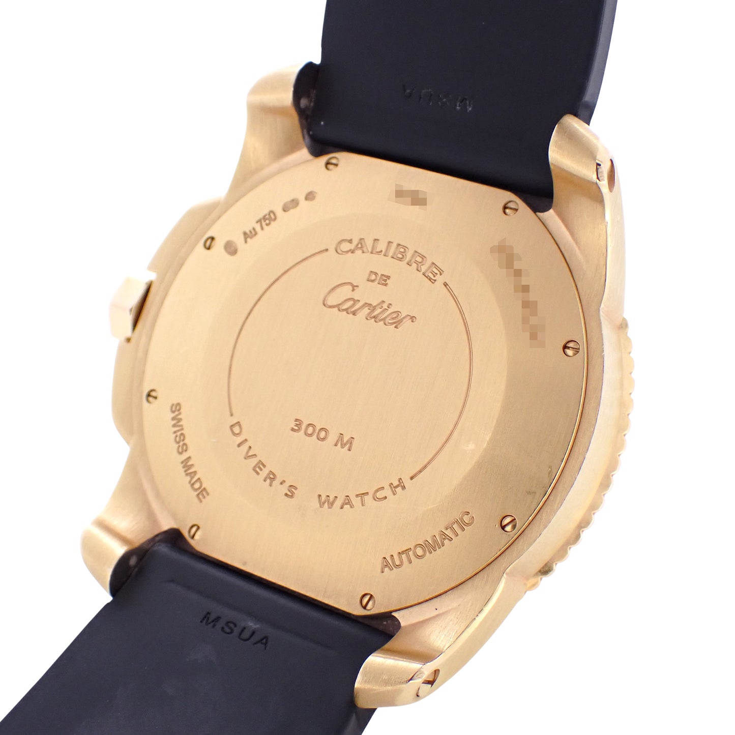 K18PG Cartier カルティエ カリブル ドゥ カルティエ ダイバー W7100052 メンズ 腕時計