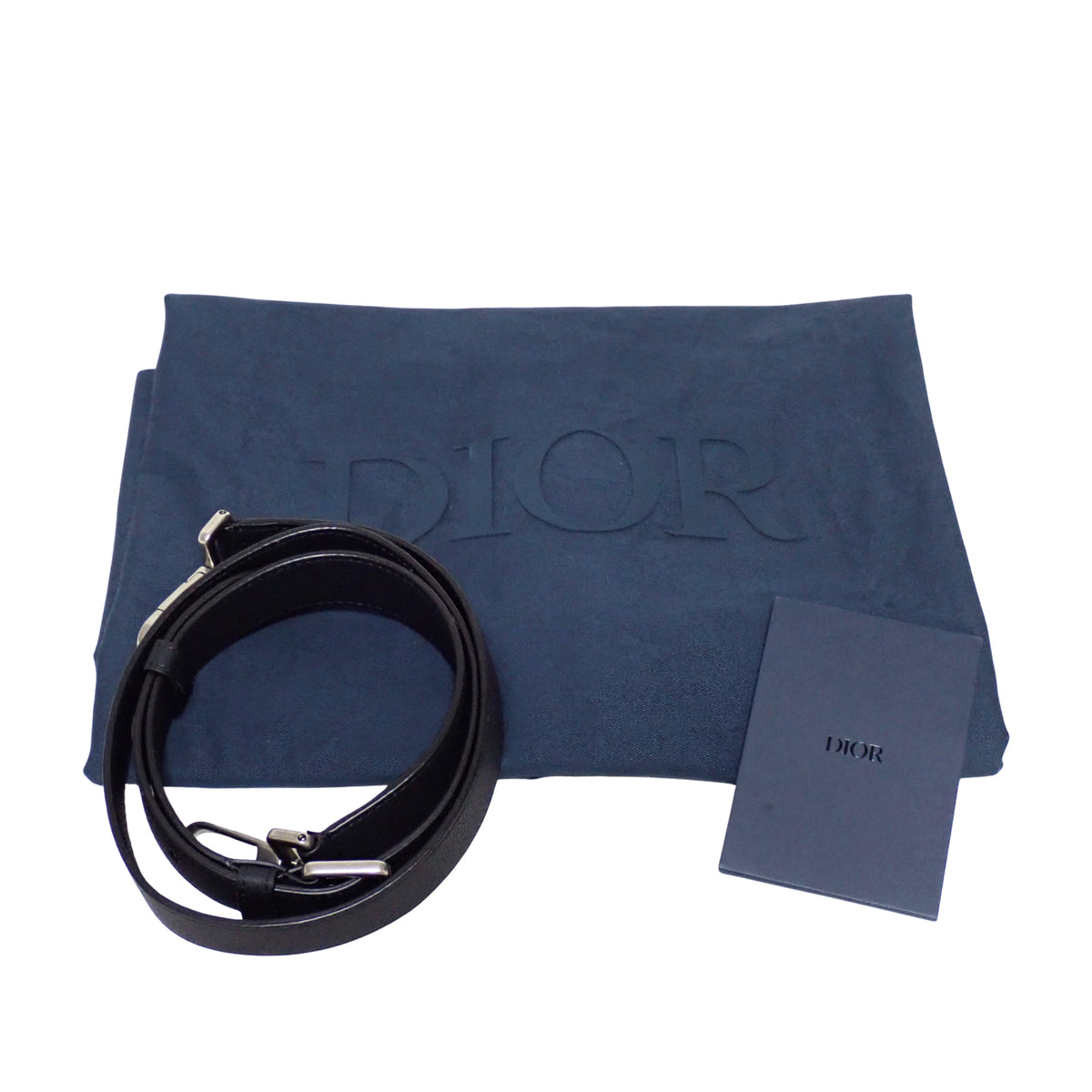 未使用 展示品 DIOR ディオール ノルマンディ ミディアム 2WAY ショルダーバッグ 1LLSH260KEN_H00N ブラック メンズ トートバッグ