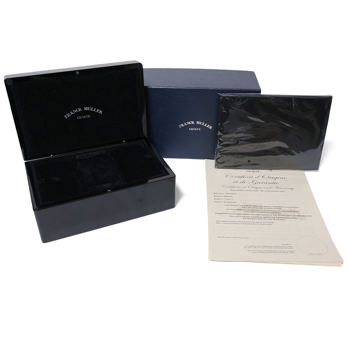 未使用 展示品 FRANCK MULLER フランクミュラー マスターデイト グランギシェ 8880GGDT ブルー メンズ 腕時計