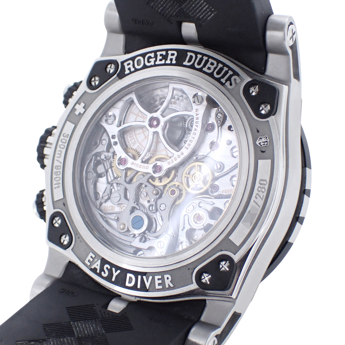 ROGER DUBUIS ロジェデュブイ ニューイージーダイバー クロノグラフ SED46 78 91 00/09A01/A メンズ 腕時計