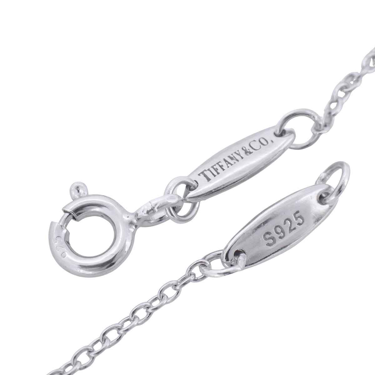 TIFFANY&Co. ティファニー オープンハート SV925 シルバー シルバー レディース ネックレス